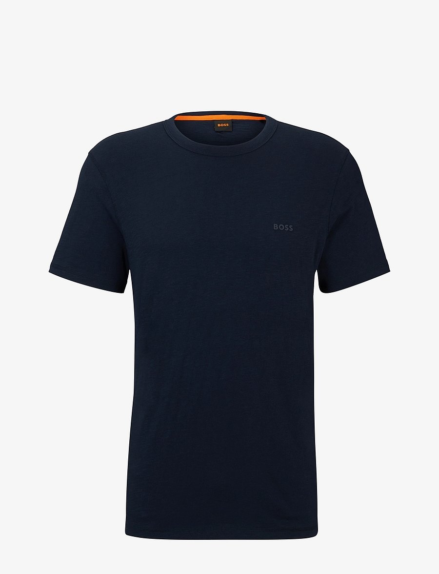 BOSS - Tegood - short-sleeved t-shirts - dark blue - 0