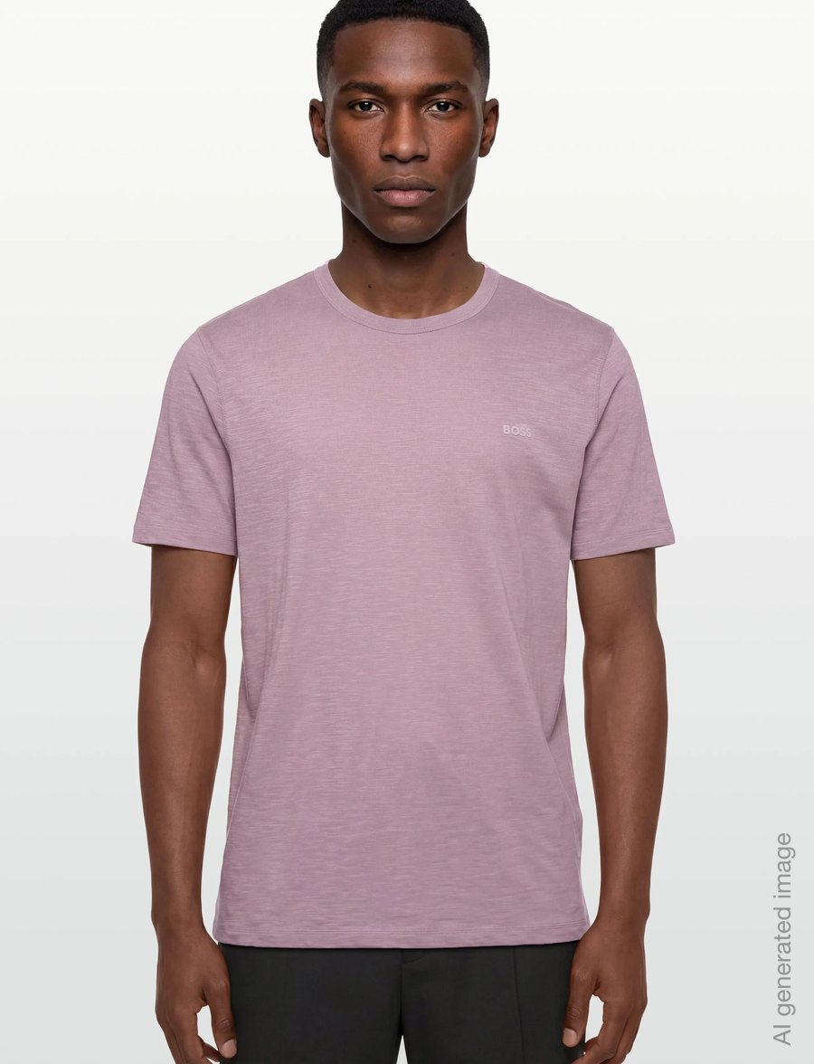 BOSS - Tegood - kurzärmelige t-shirts - light/pastel purple - 3