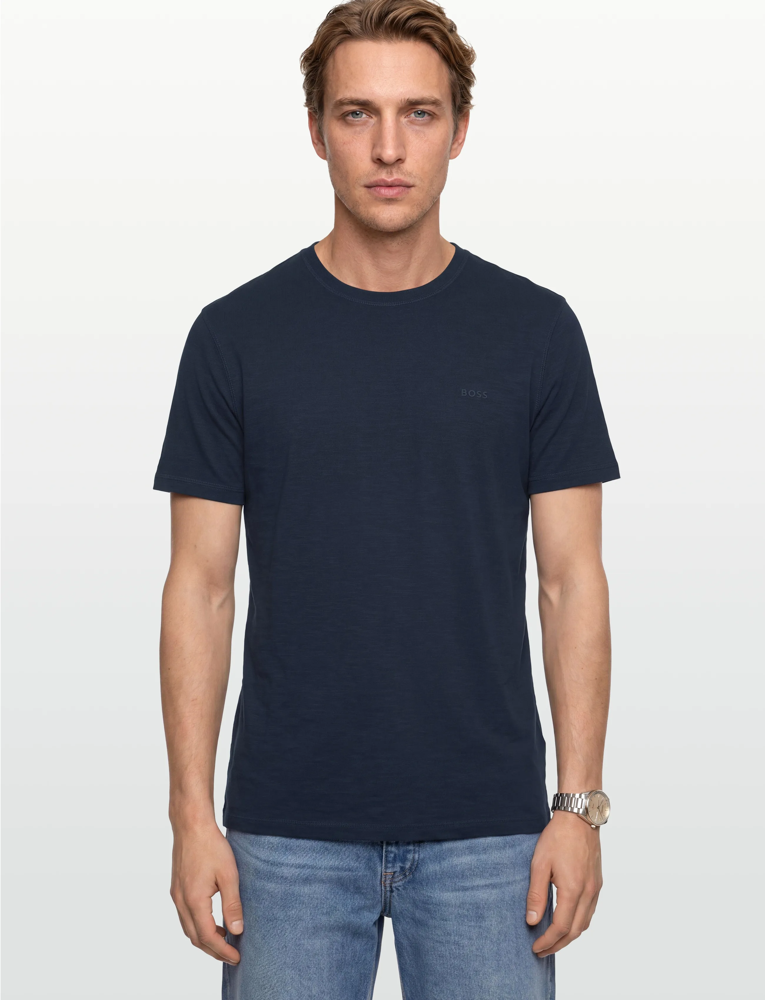 BOSS - Tegood - basic t-shirts - open blue - 3