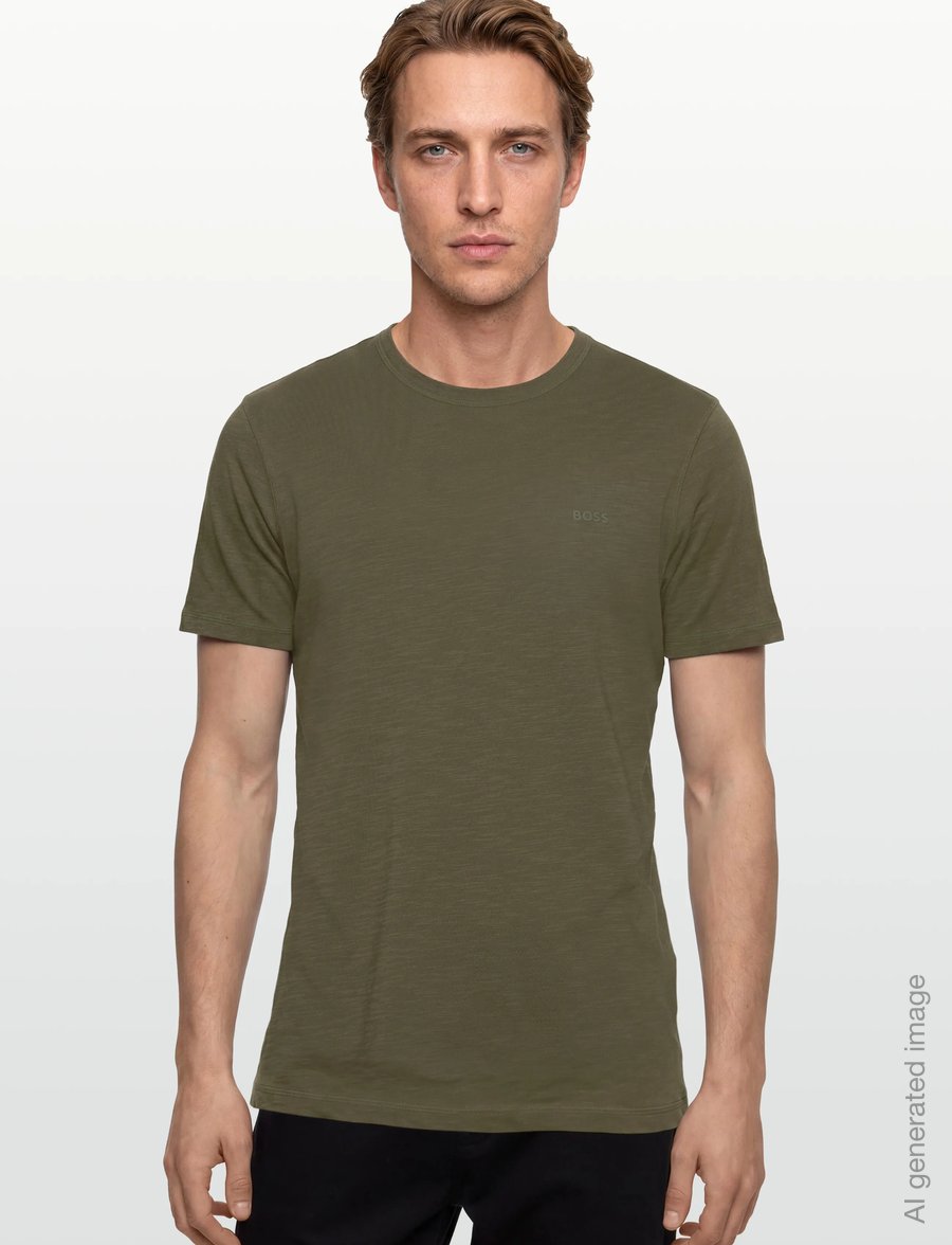 BOSS - Tegood - kurzärmelige t-shirts - open green - 3