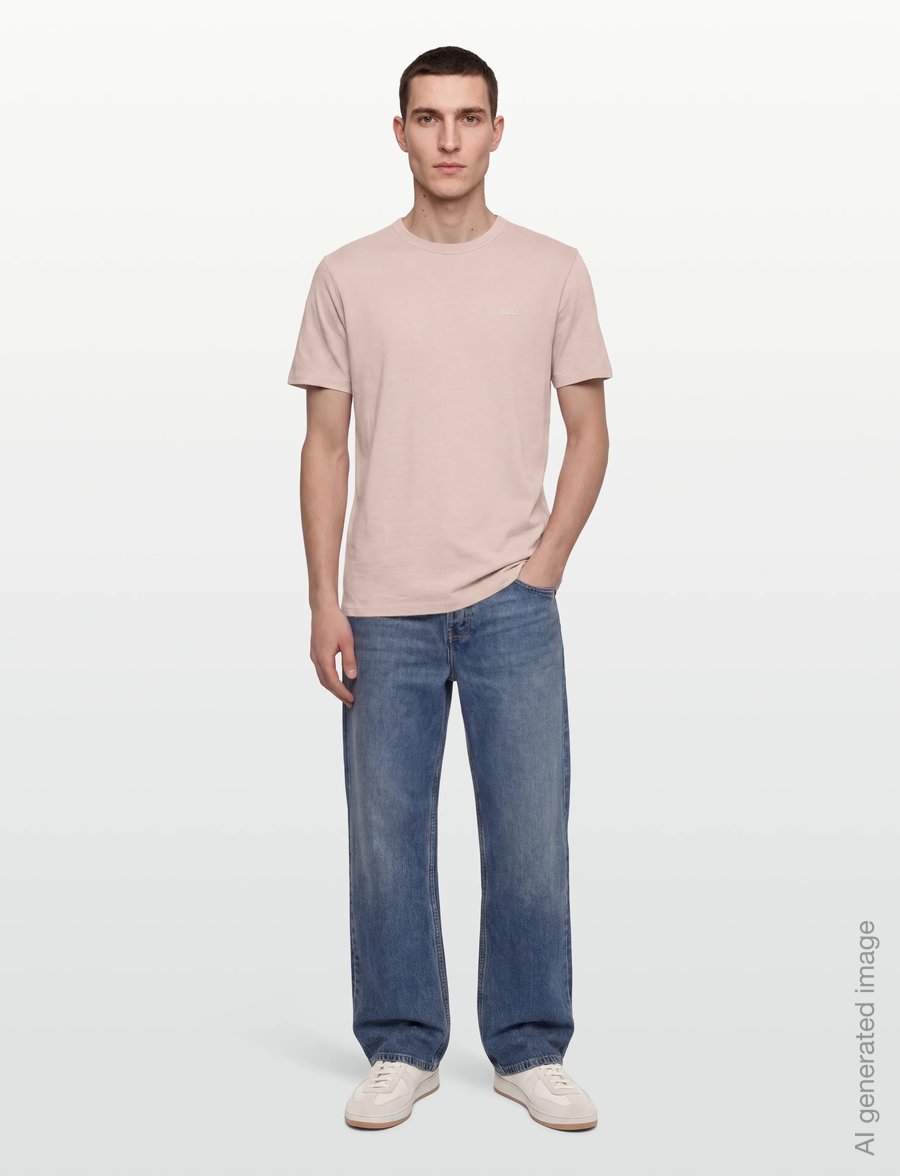 BOSS - Tegood - kurzärmelige t-shirts - open pink - 0