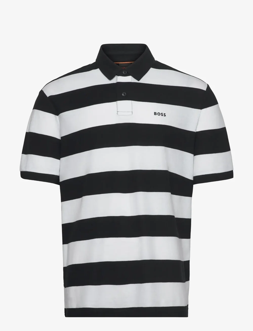 BOSS - PalesStripe - kurzärmelig - black - 0