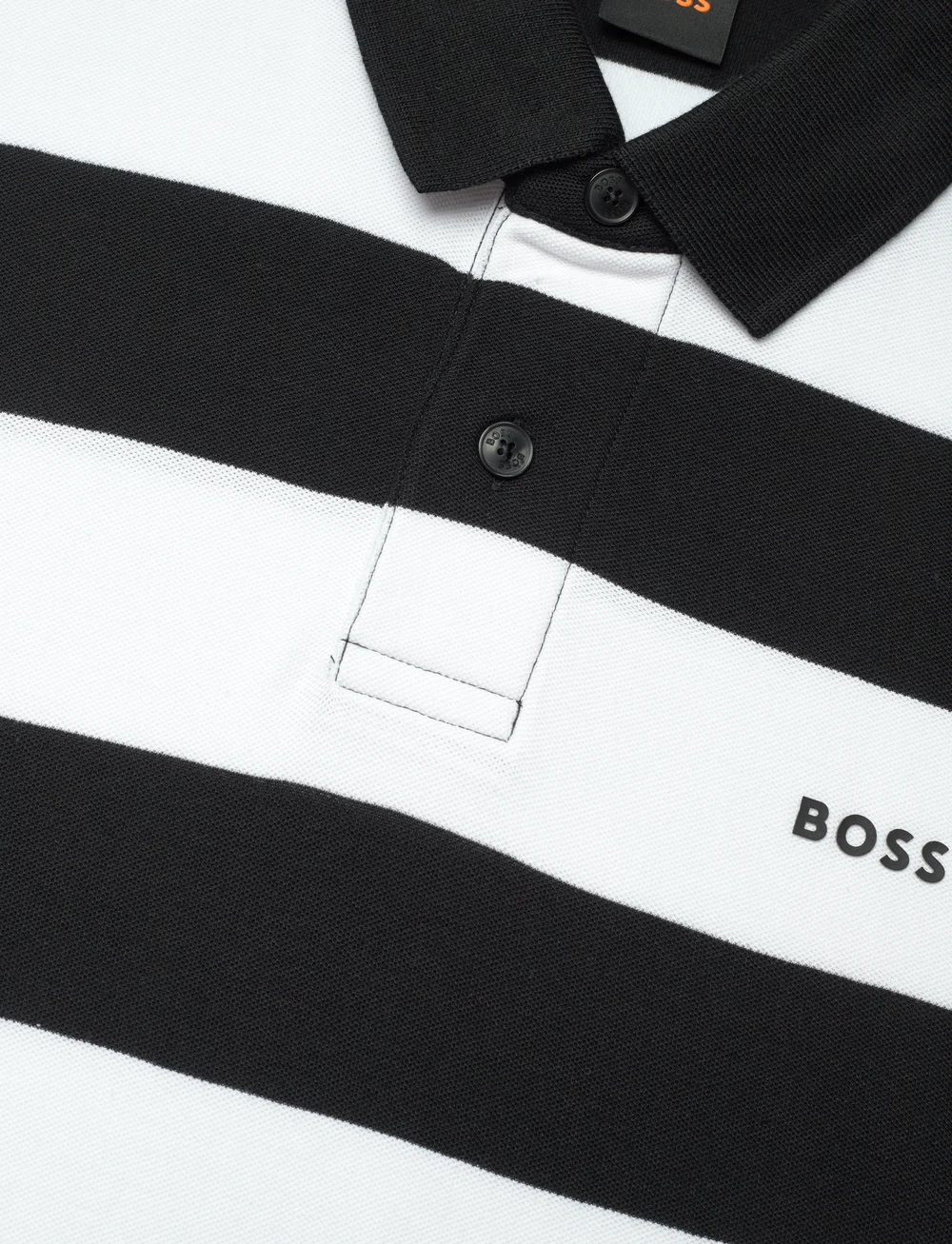 BOSS - PalesStripe - kurzärmelig - black - 2