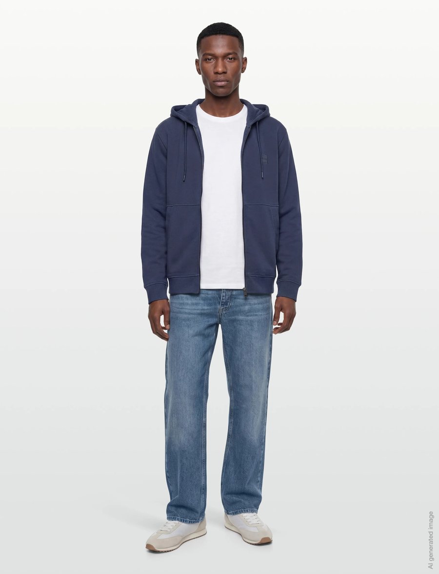 BOSS - Zetalky - kapuzenpullover - open blue - 0