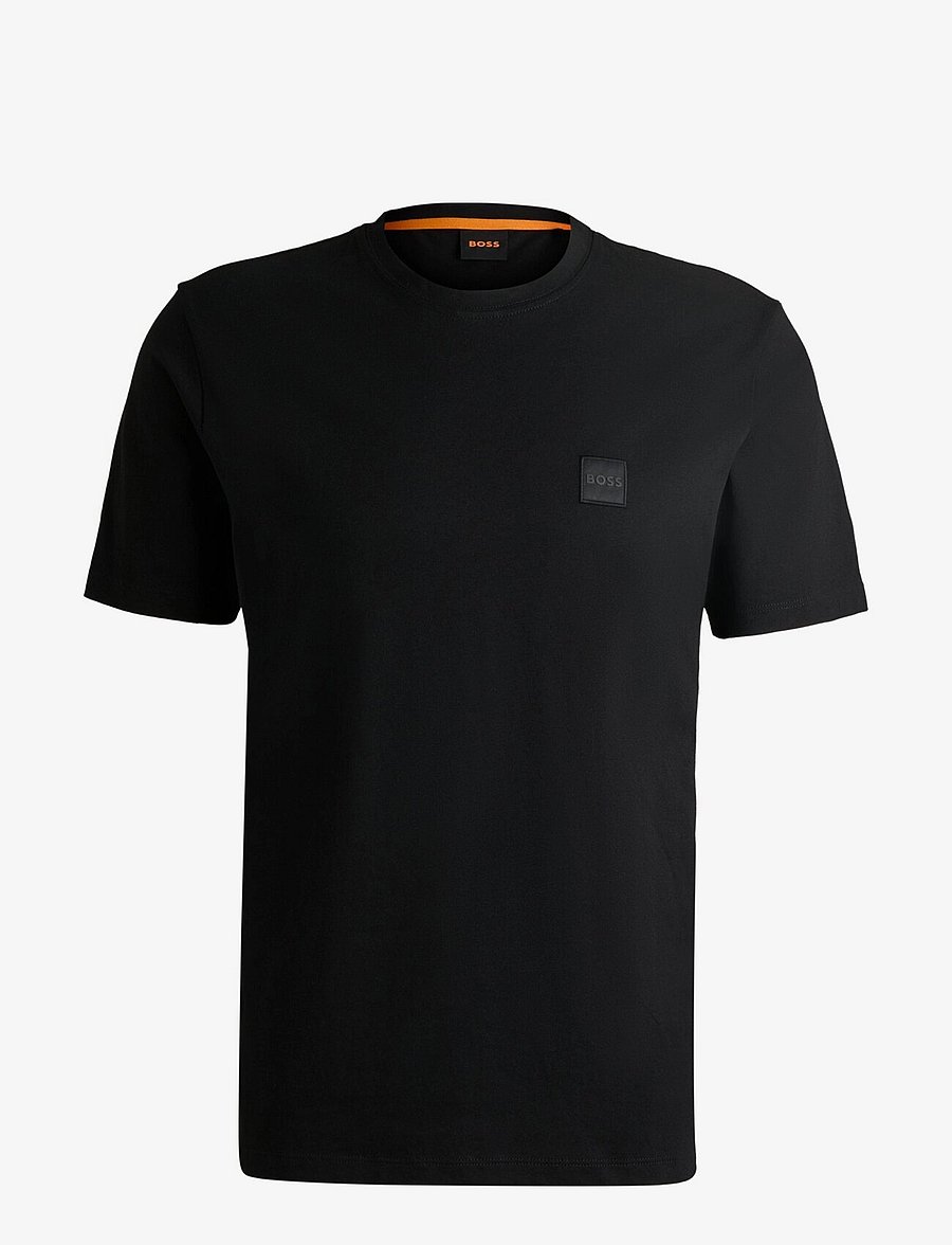 BOSS - Tales - kurzärmelige t-shirts - black - 0