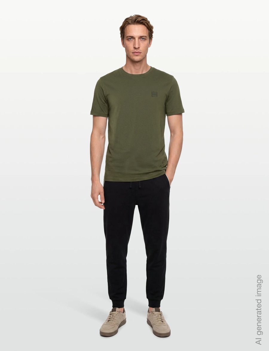 BOSS - Tales - kurzärmelige t-shirts - bright green - 0