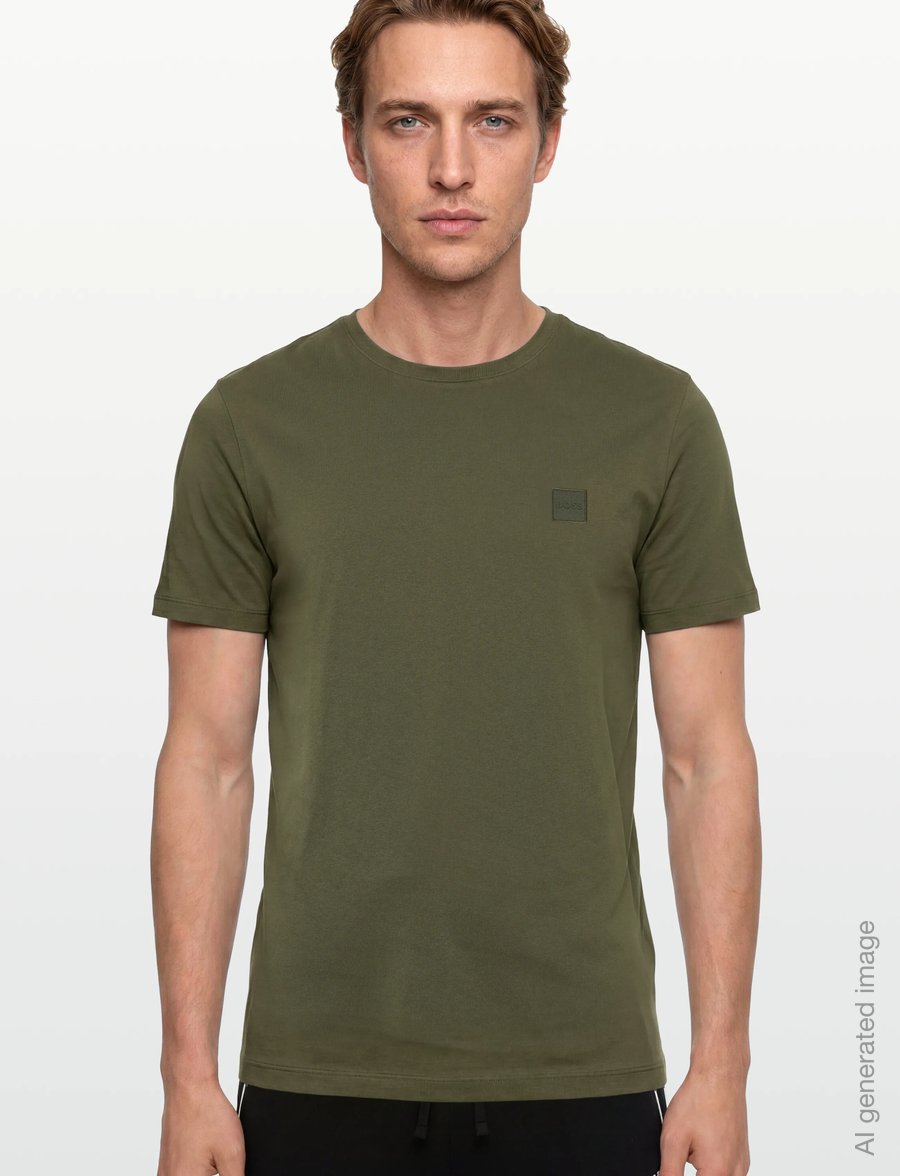 BOSS - Tales - kurzärmelige t-shirts - bright green - 3