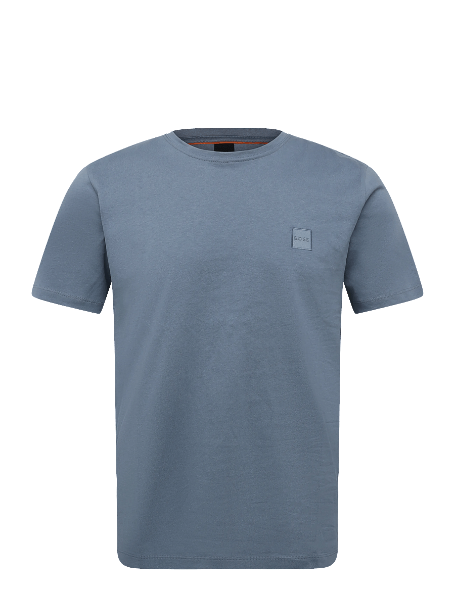 BOSS - Tales - short-sleeved t-shirts - medium blue - 0