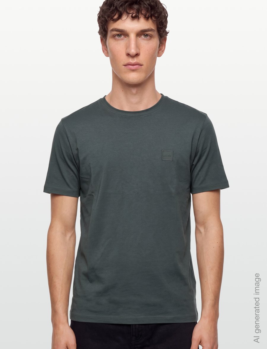 BOSS - Tales - kortærmede t-shirts - open green - 3