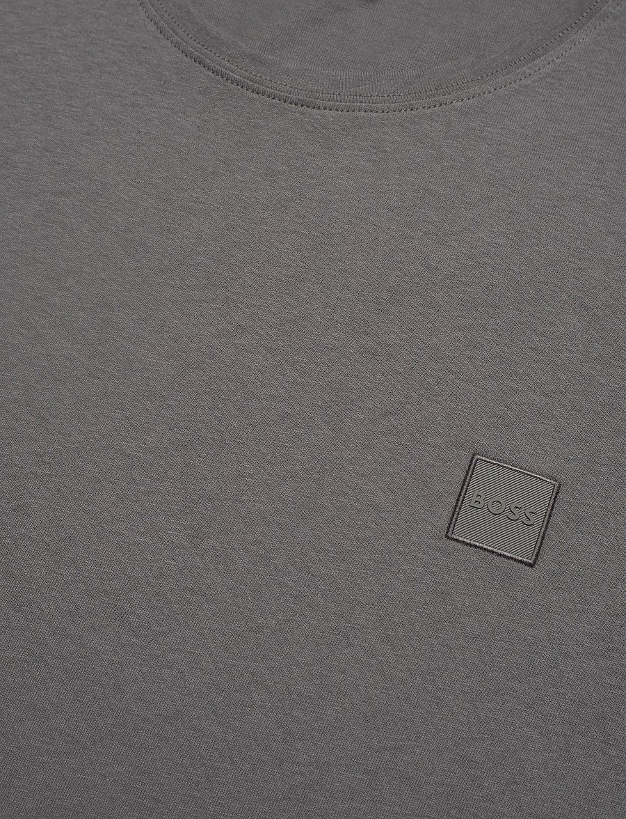 BOSS - Tales - kurzärmelige t-shirts - open grey - 2