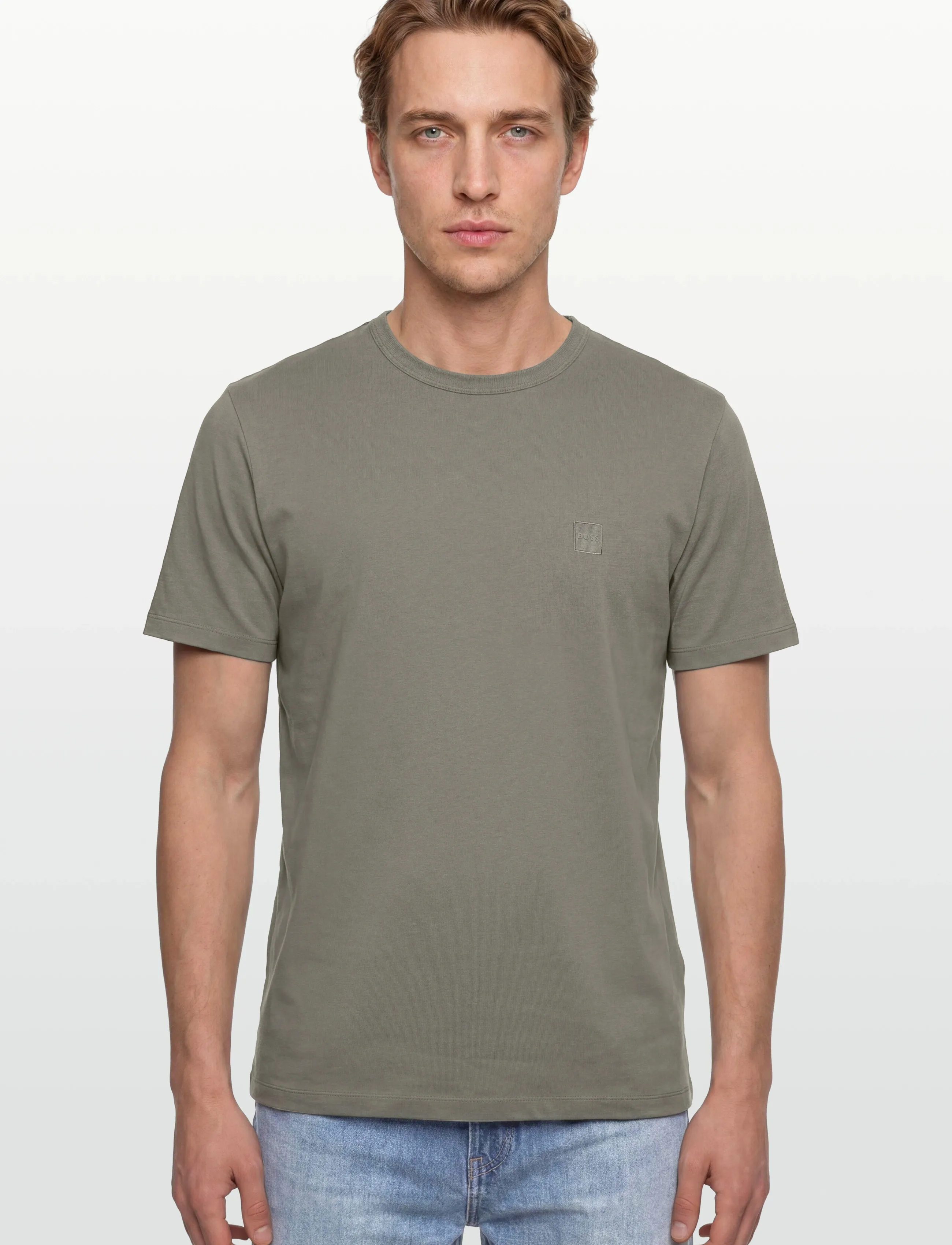 BOSS - Tales - kortærmede t-shirts - open grey - 3