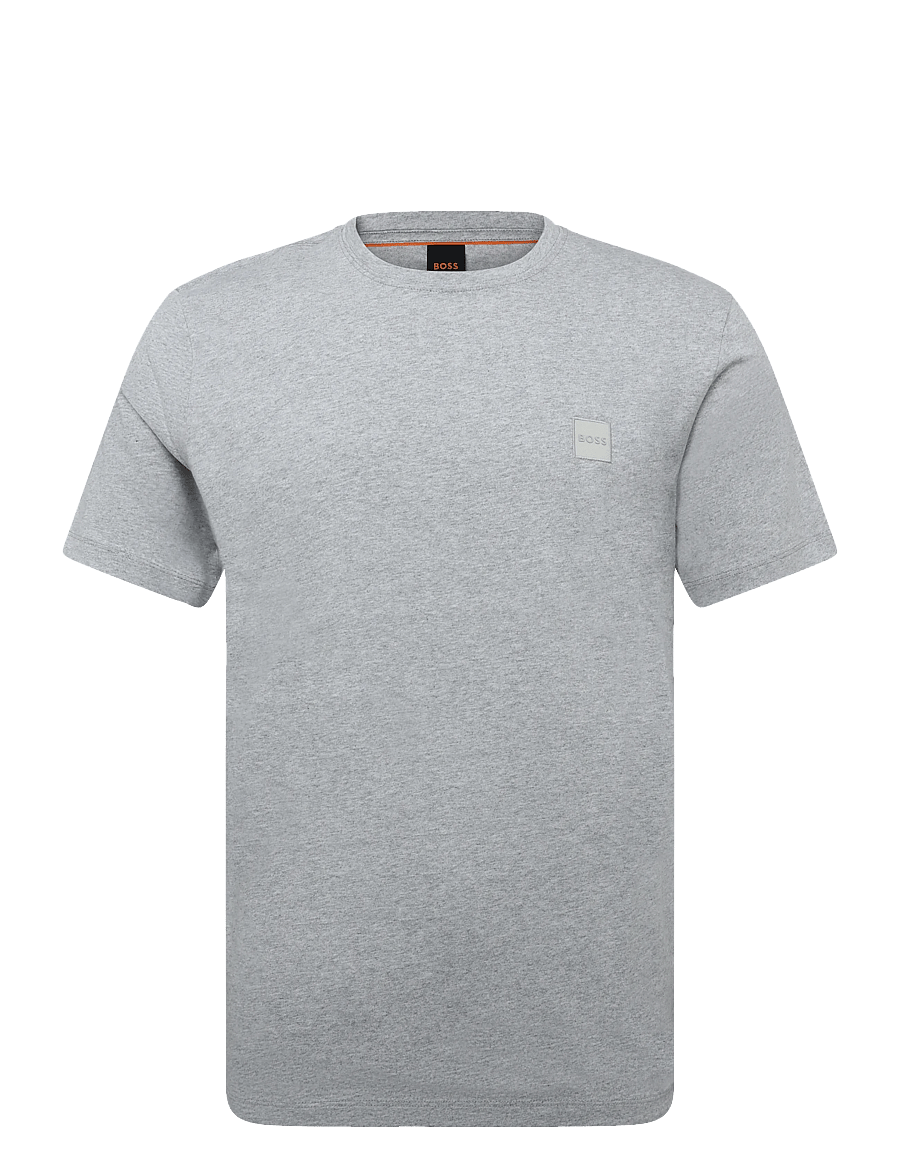 BOSS - Tales - short-sleeved t-shirts - open grey - 0