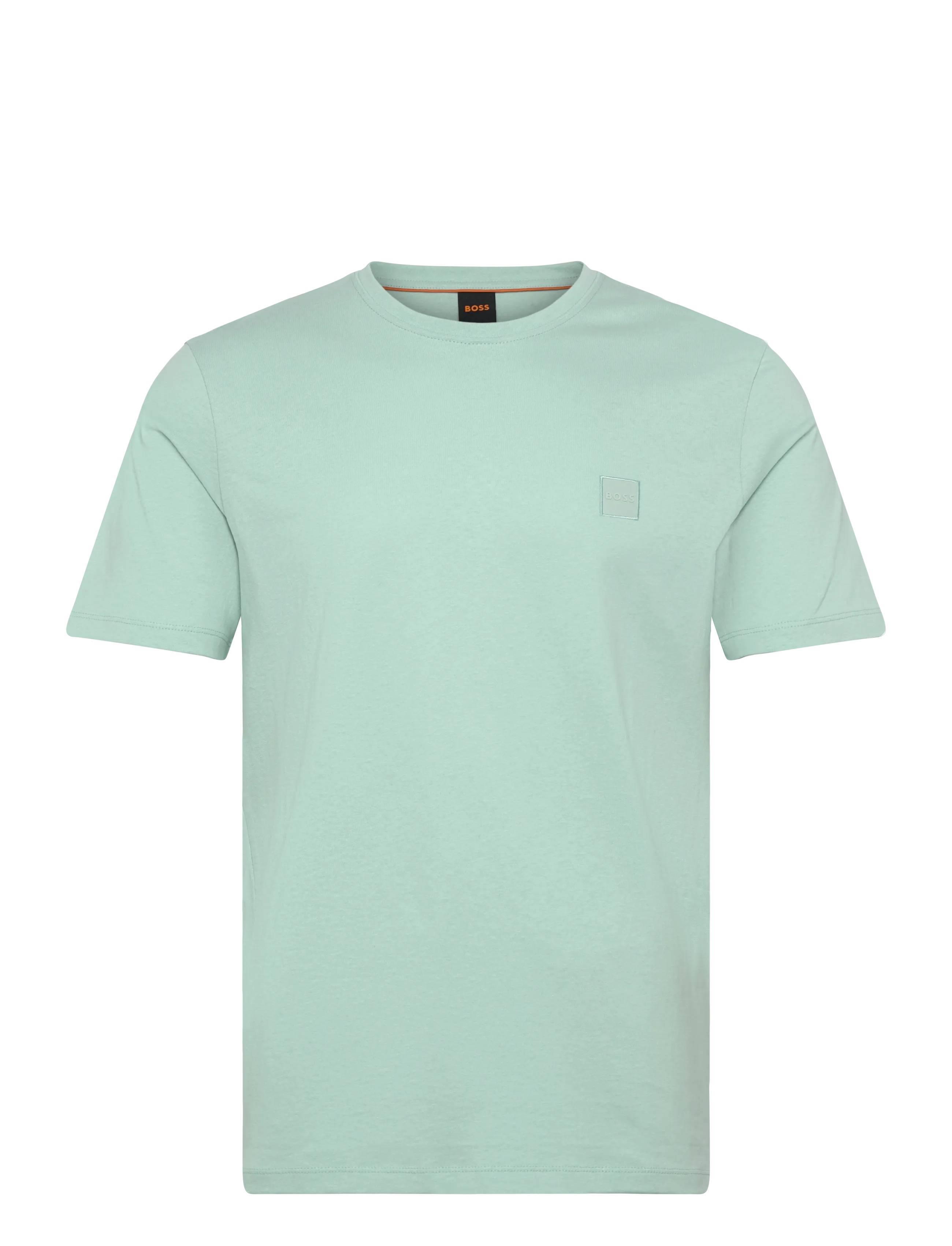 BOSS Tales - T-Shirts - TURQUOISE/AQUA / orange