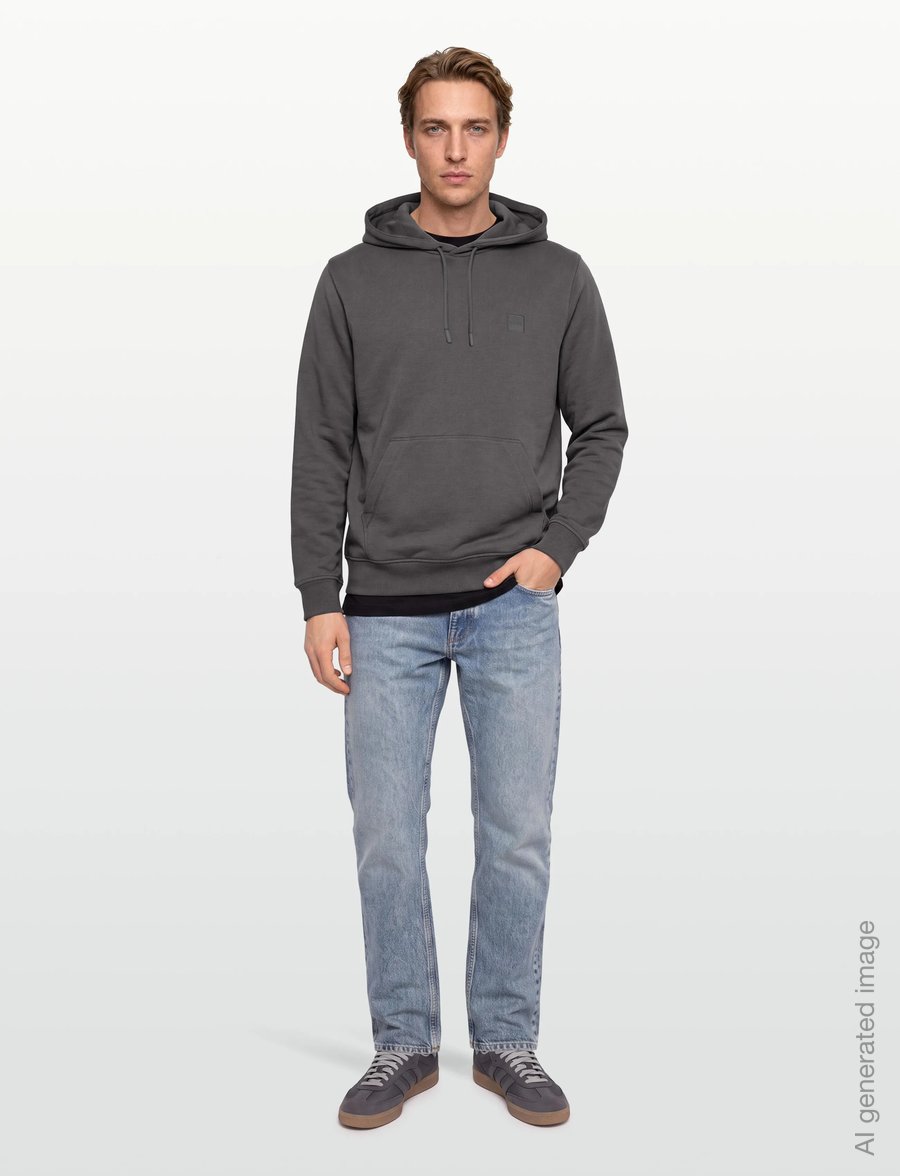 BOSS - Wetalk - kapuzenpullover - open grey - 0