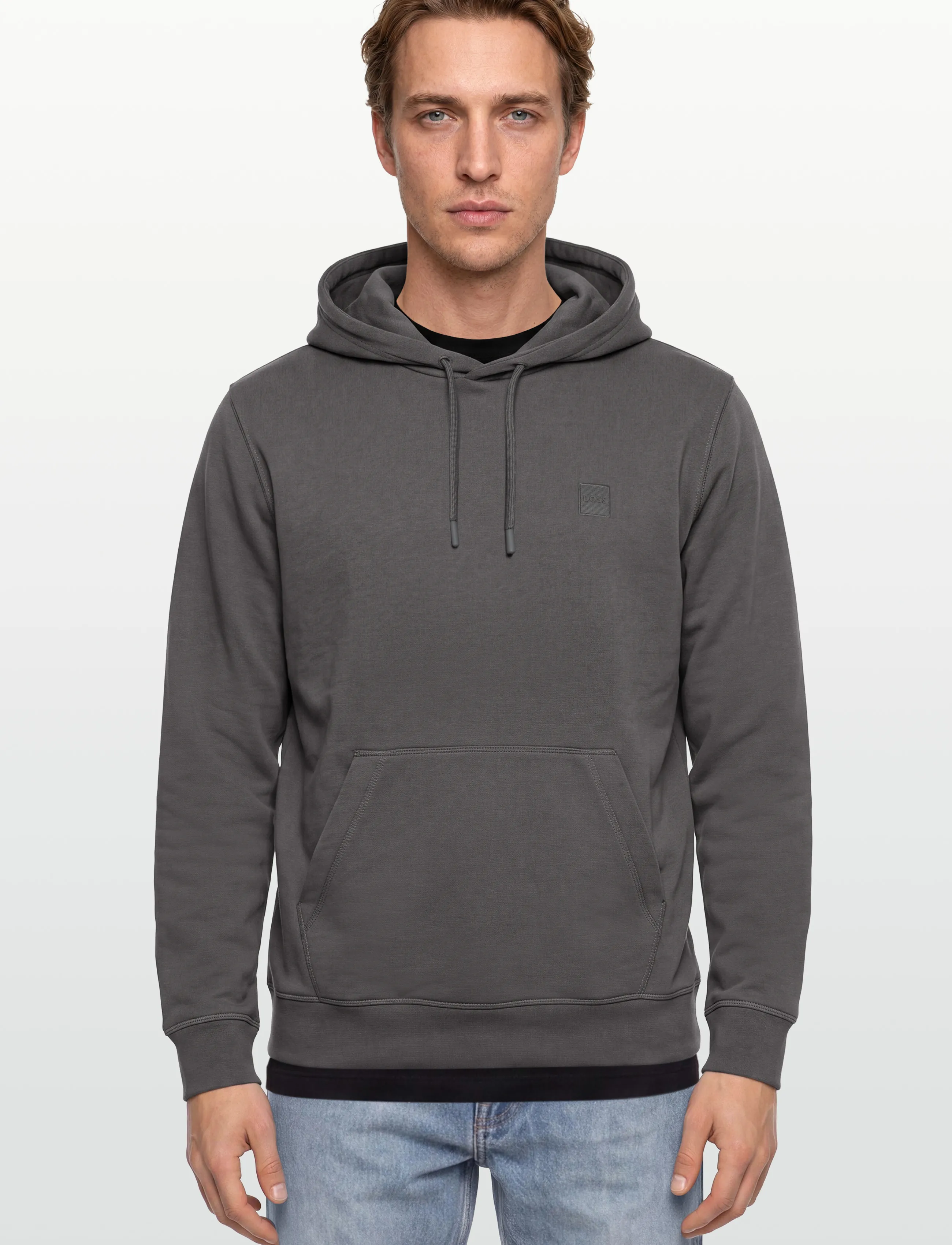BOSS - Wetalk - hoodies - open grey - 3