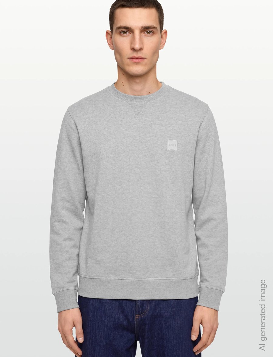 BOSS - Westart - sweatshirts - open grey - 3