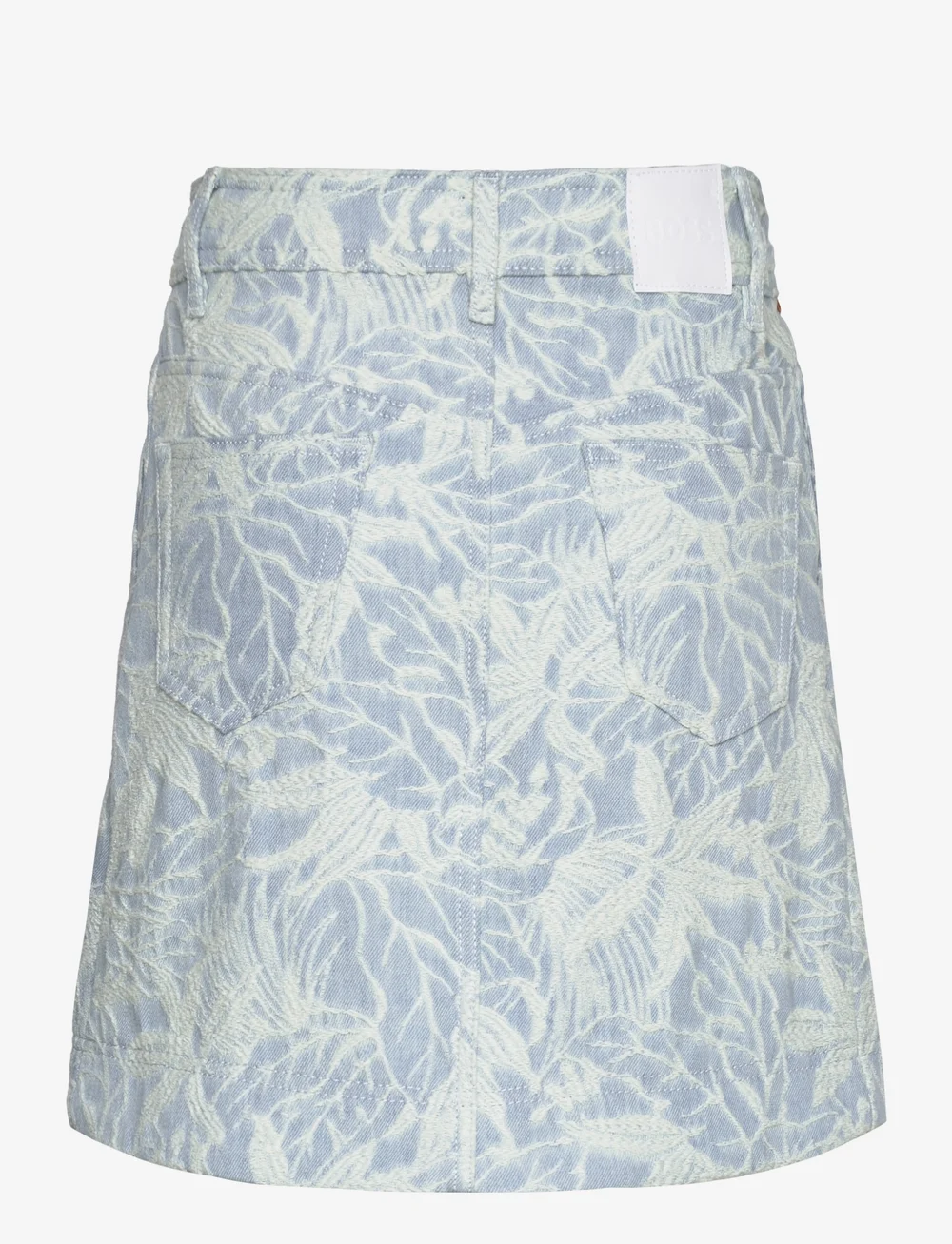 BOSS - C_DENIM SKIRT MINI - omlottkjolar - medium blue - 1