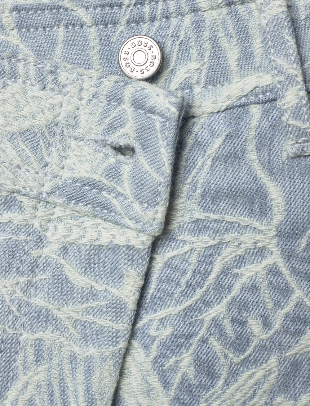 BOSS - C_DENIM SKIRT MINI - omlottkjolar - medium blue - 3