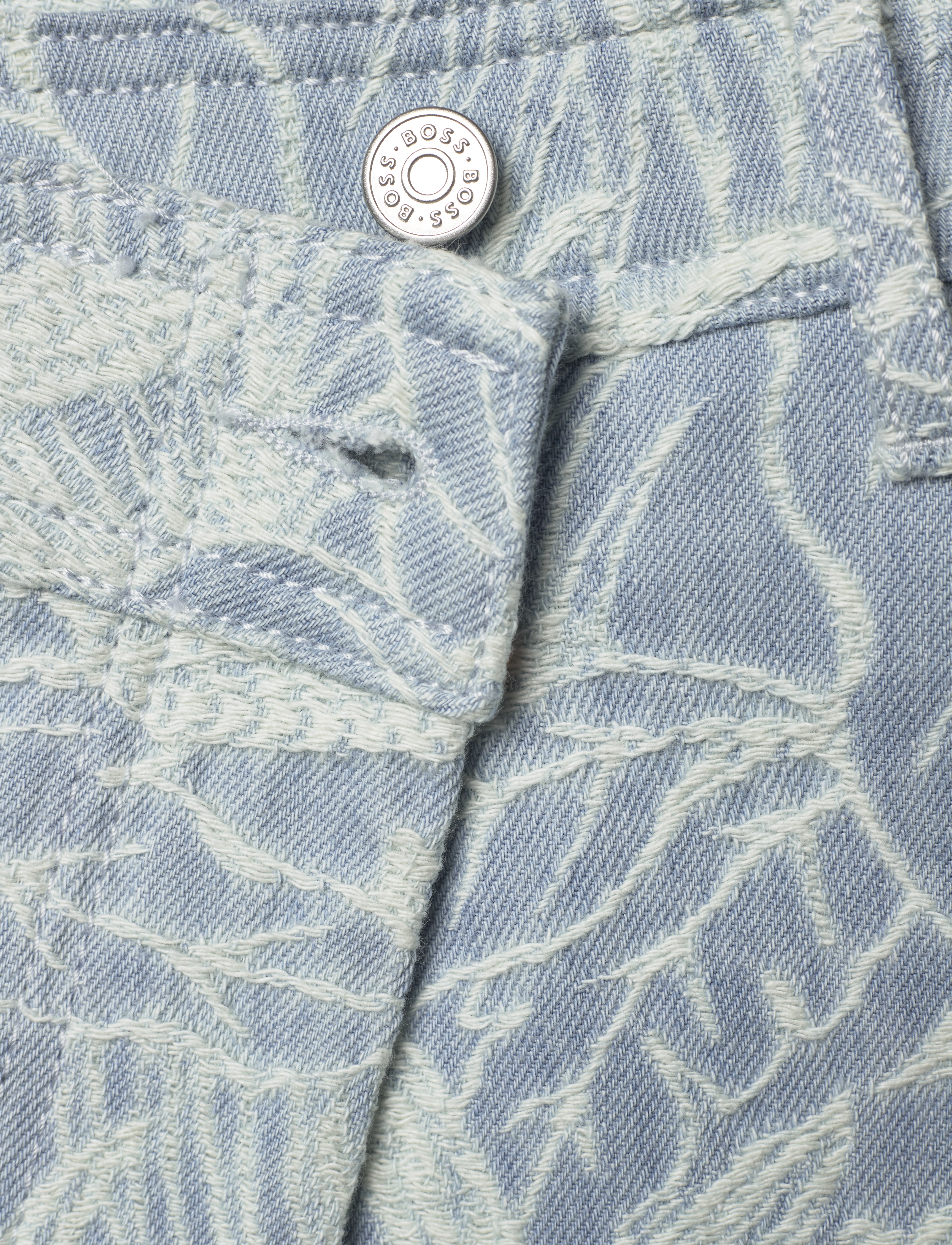 BOSS - C_DENIM SKIRT MINI - slå-om-nederdele - medium blue - 3