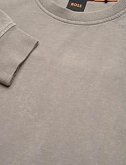 BOSS - C_Elaslogan_print - sportiska stila džemperi un džemperi ar kapuci - open grey - 2