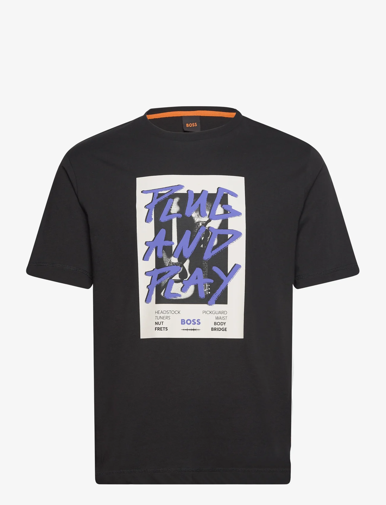 BOSS - TeePantera - kortärmade t-shirts - black - 0