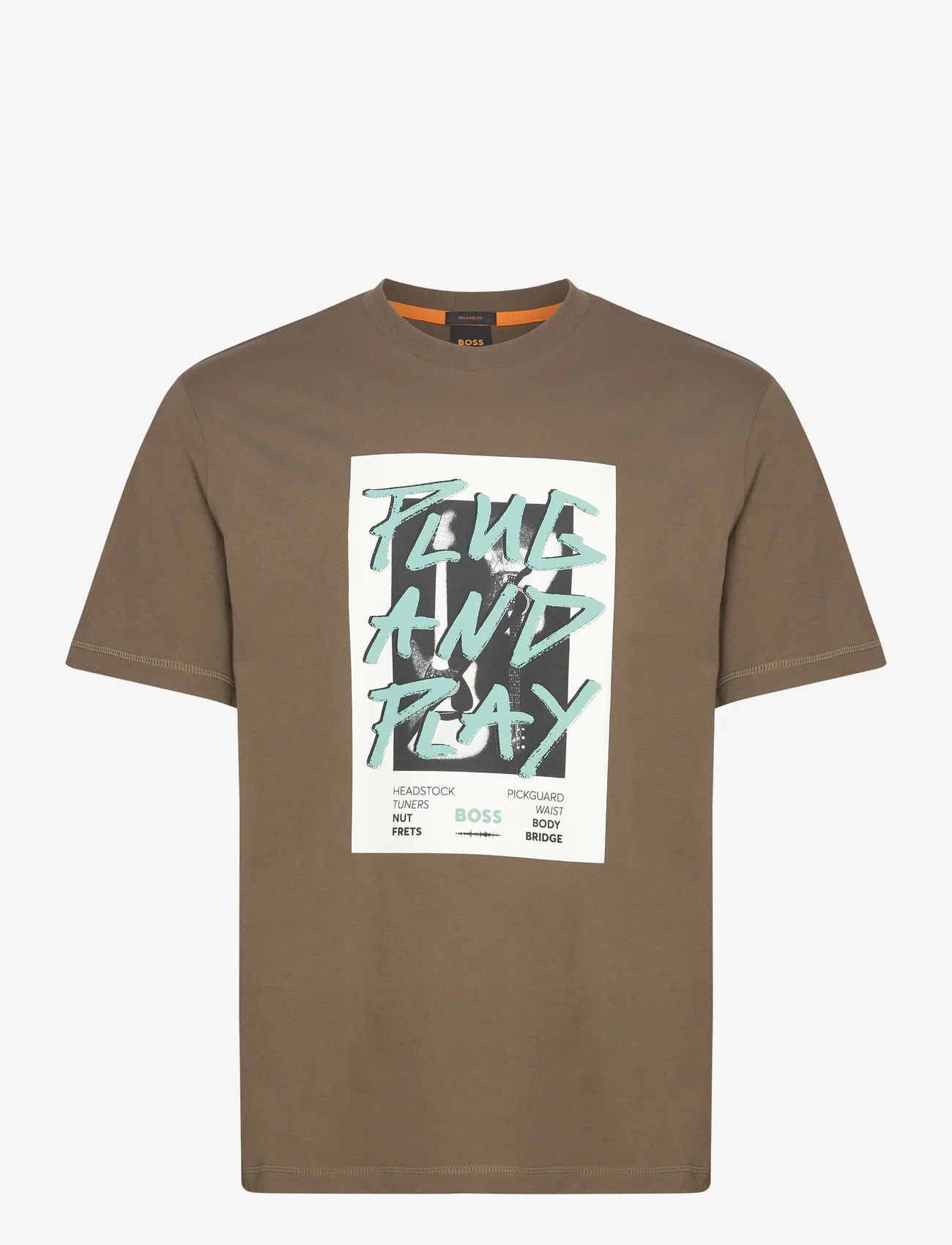 BOSS - TeePantera - kortärmade t-shirts - open green - 0