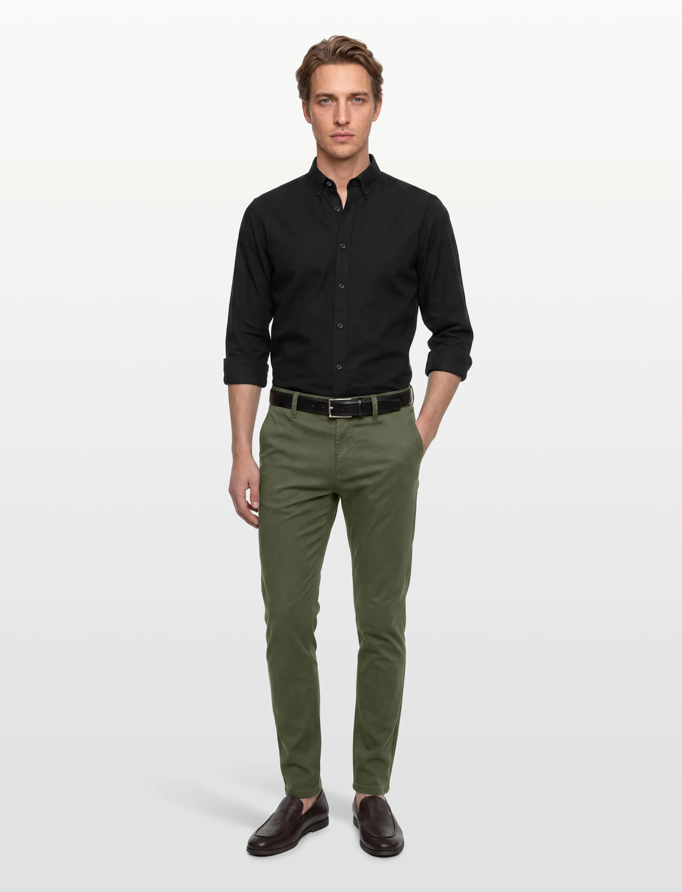 BOSS Chino_Tapered, 32 x 32, Green, Bukser > Chinos, Herre