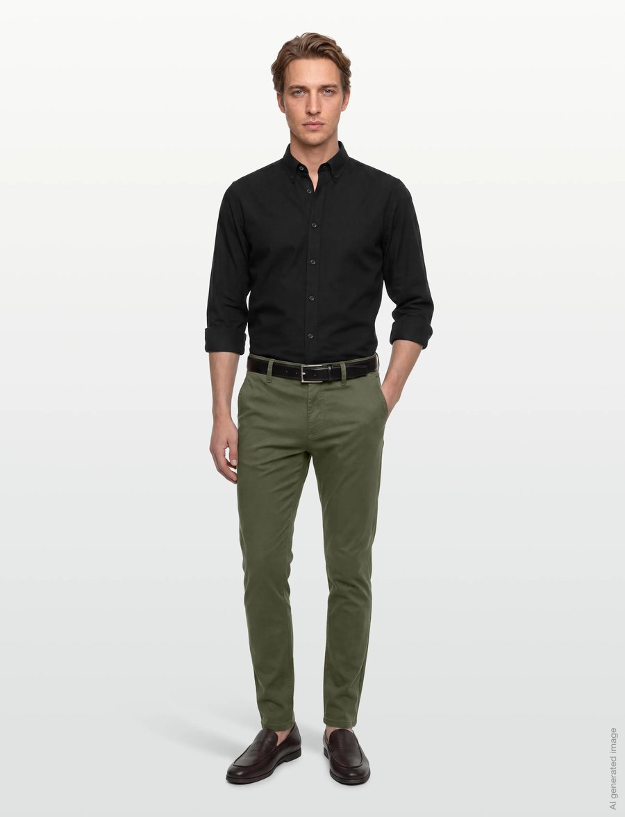 BOSS - Chino_tapered - chinos - bright green - 0