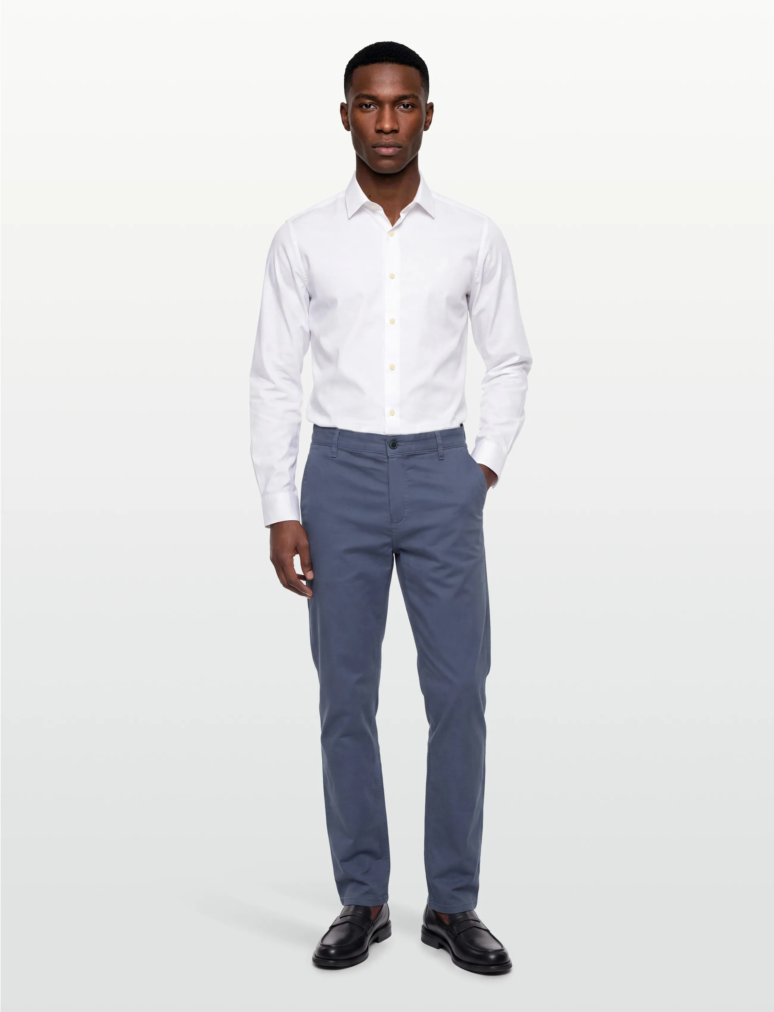 BOSS Chino_tapered - Hosen - OPEN BLUE / blue