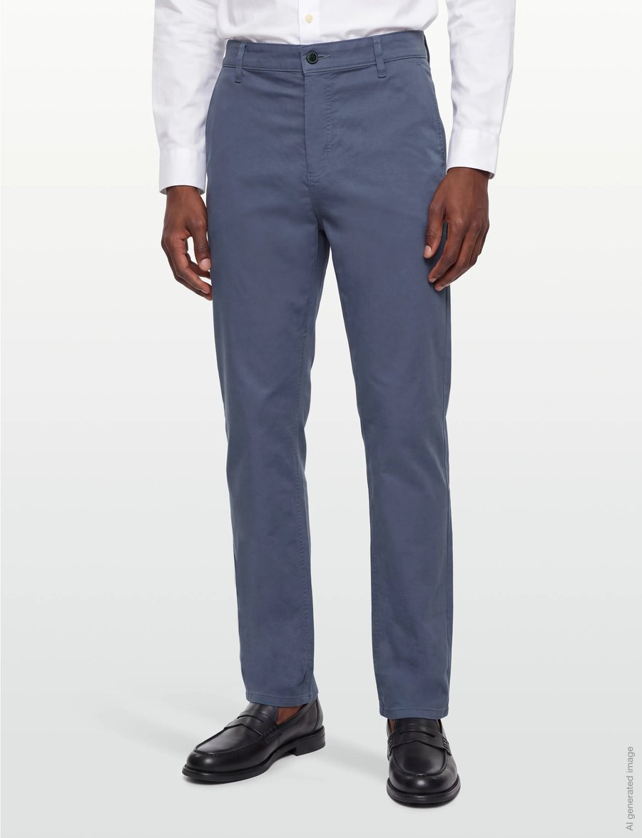 BOSS - Chino_tapered - chinos - open blue - 3