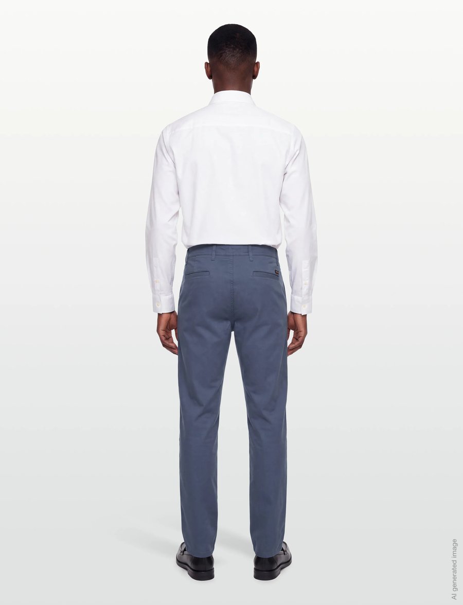 BOSS - Chino_tapered - chinos - open blue - 4