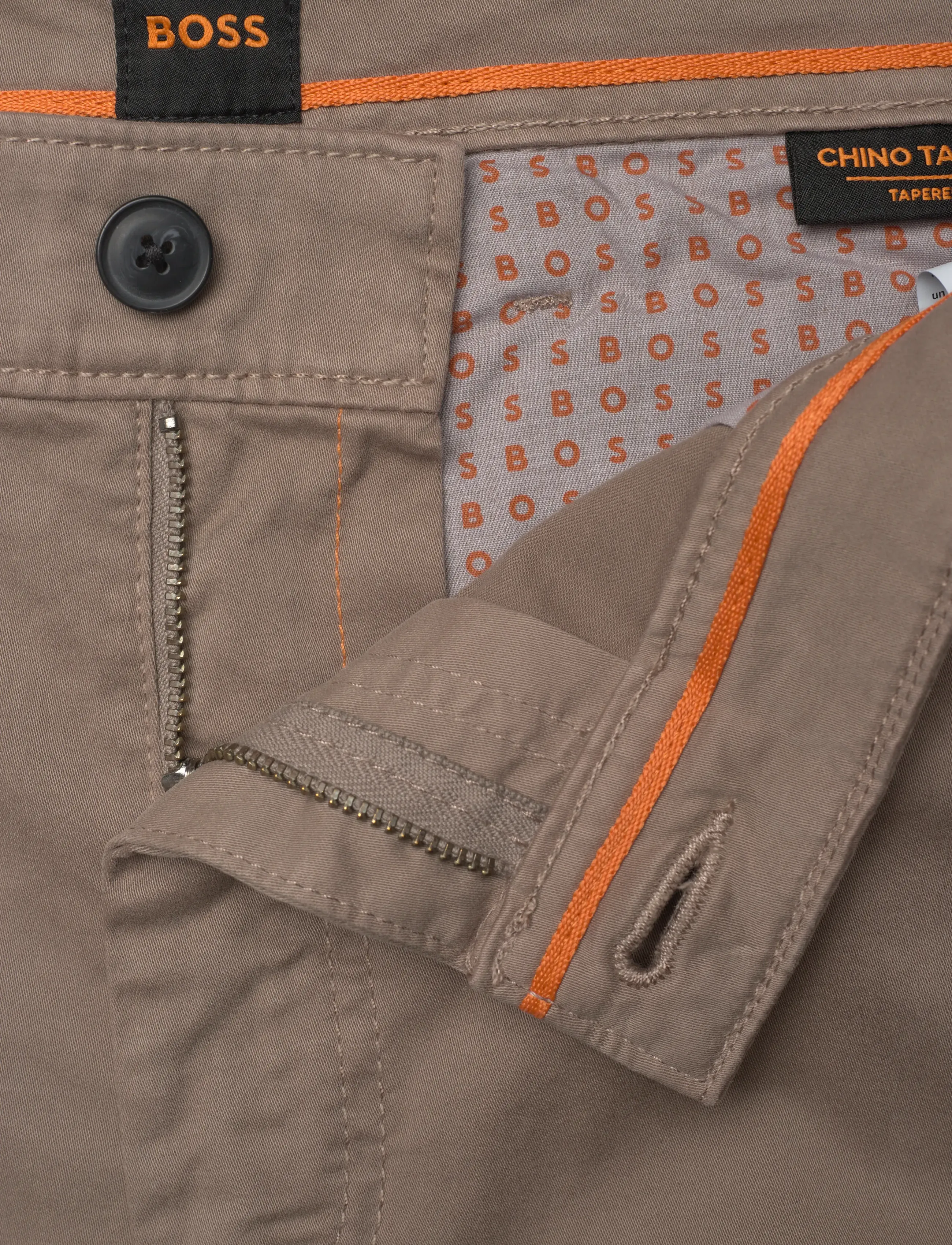 BOSS - Chino_tapered - chinos - open green - 3