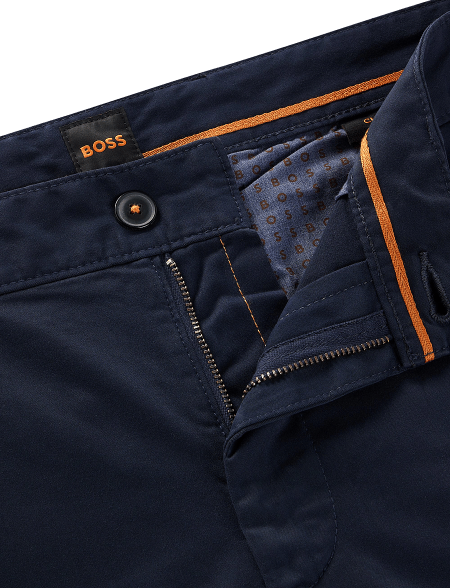 BOSS - Chino_slim - casual bukser - dark blue - 1