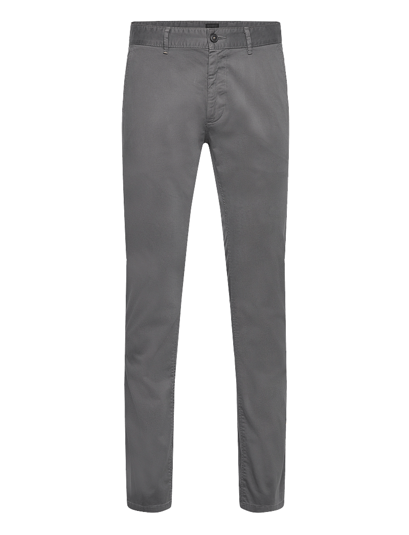 BOSS - Chino_slim - casual byxor - grey - 0
