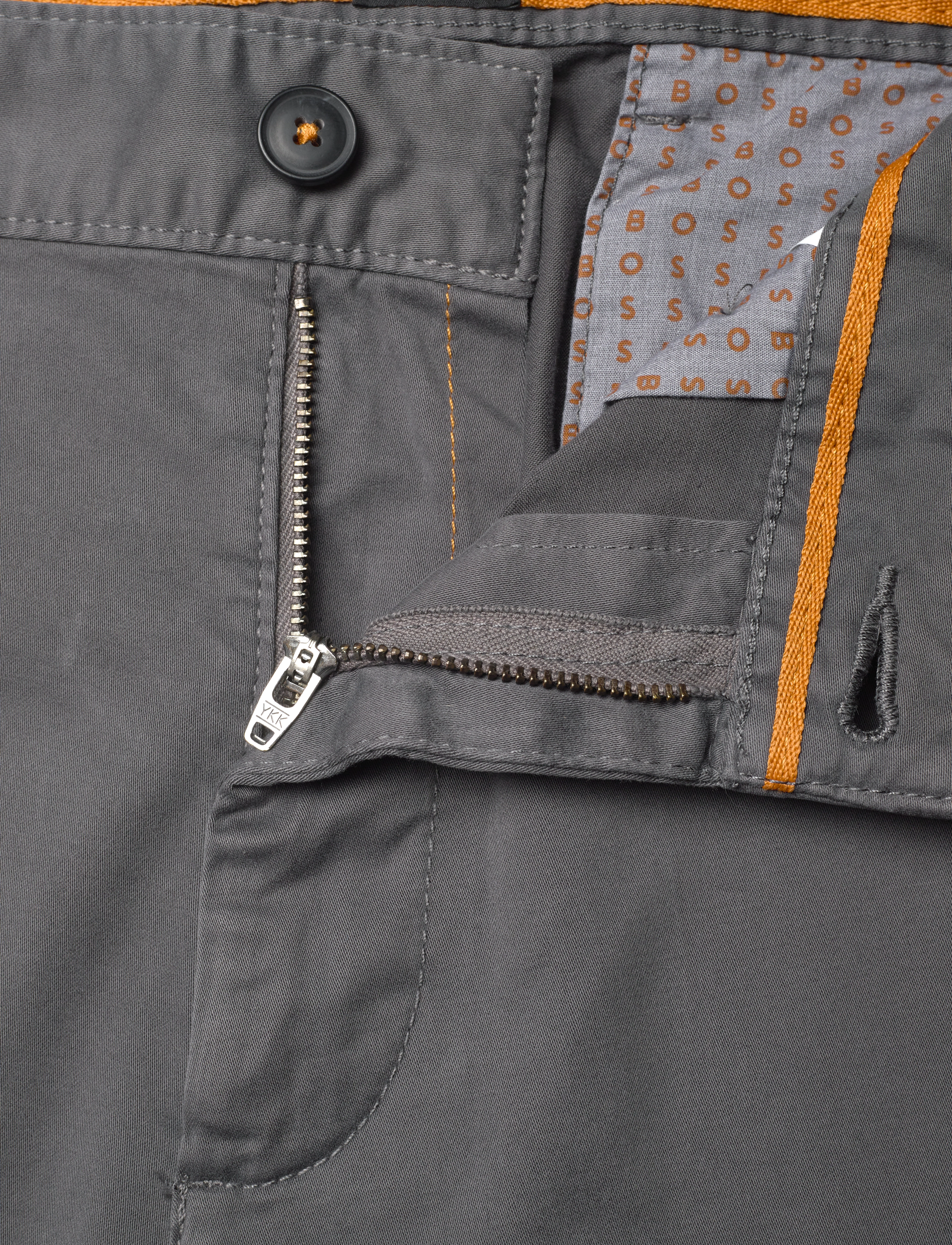 BOSS - Chino_slim - casual trousers - grey - 3