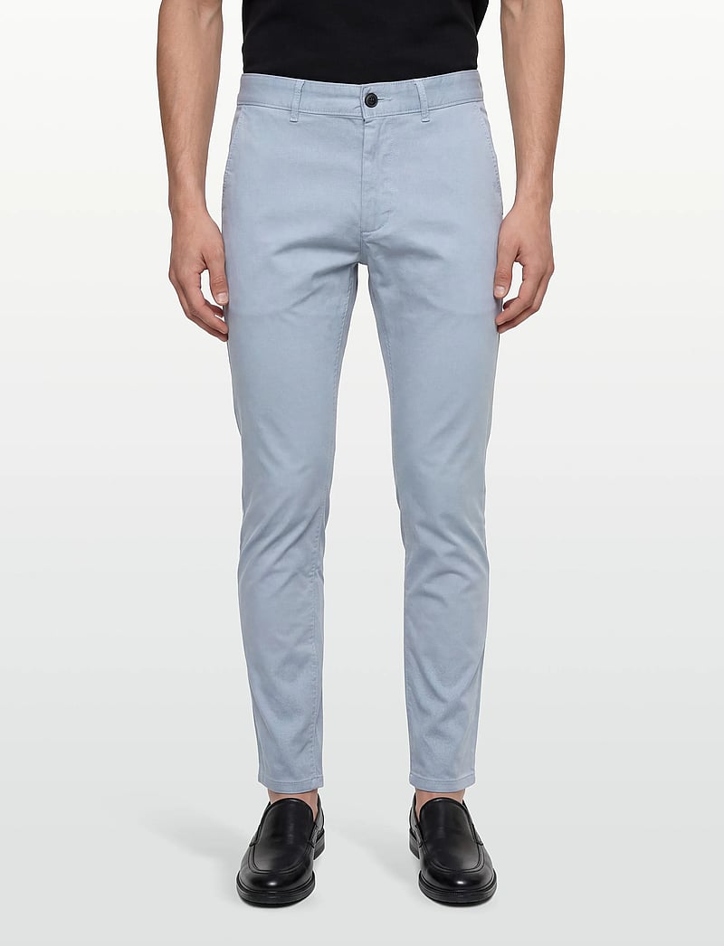 BOSS - Chino_slim - casual - light/pastel blue - 3