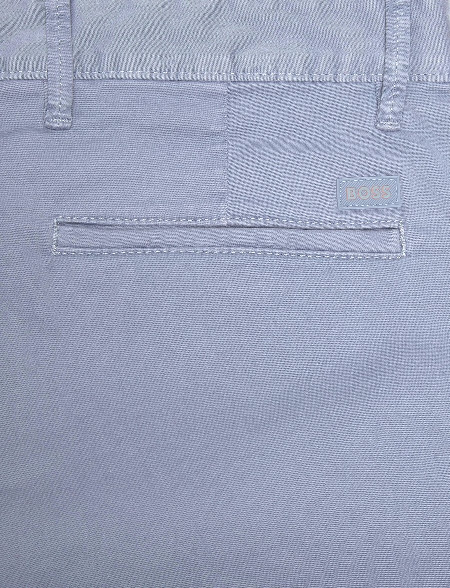 BOSS - Chino_slim - vabaajapüksid - medium blue - 2