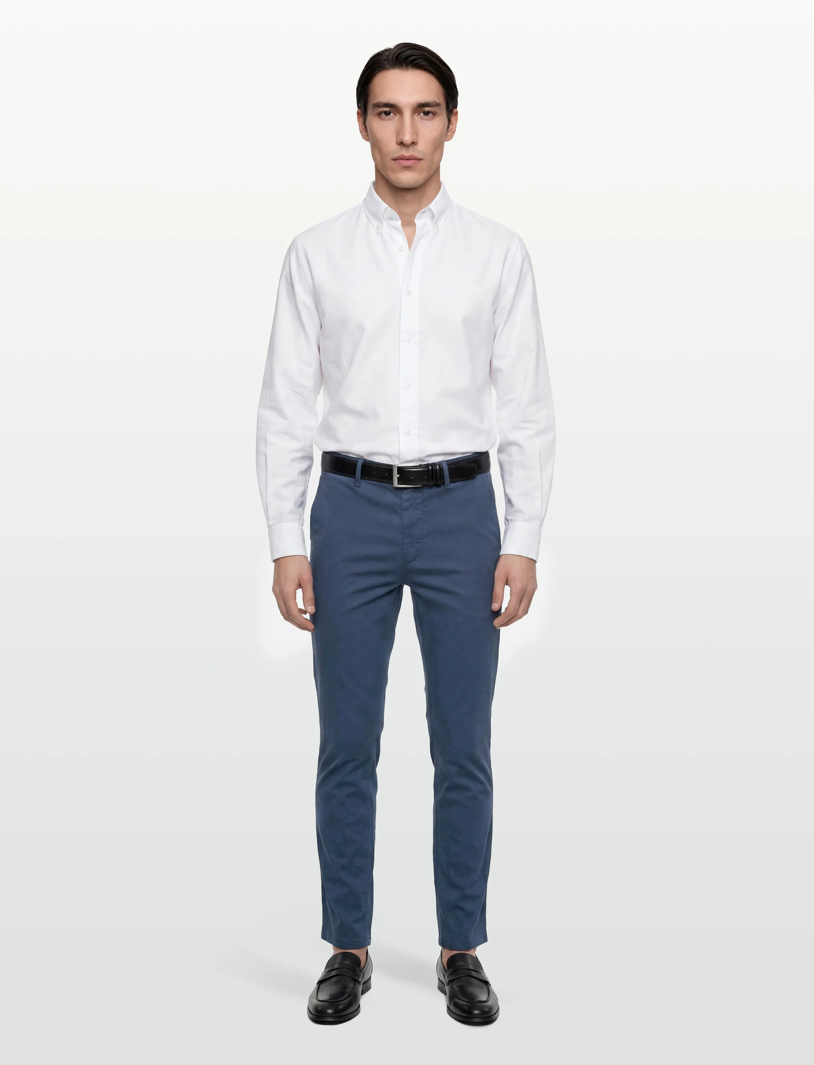BOSS Chino_Slim, 32 x 32, Blue, Bukser > Chinos, Herre