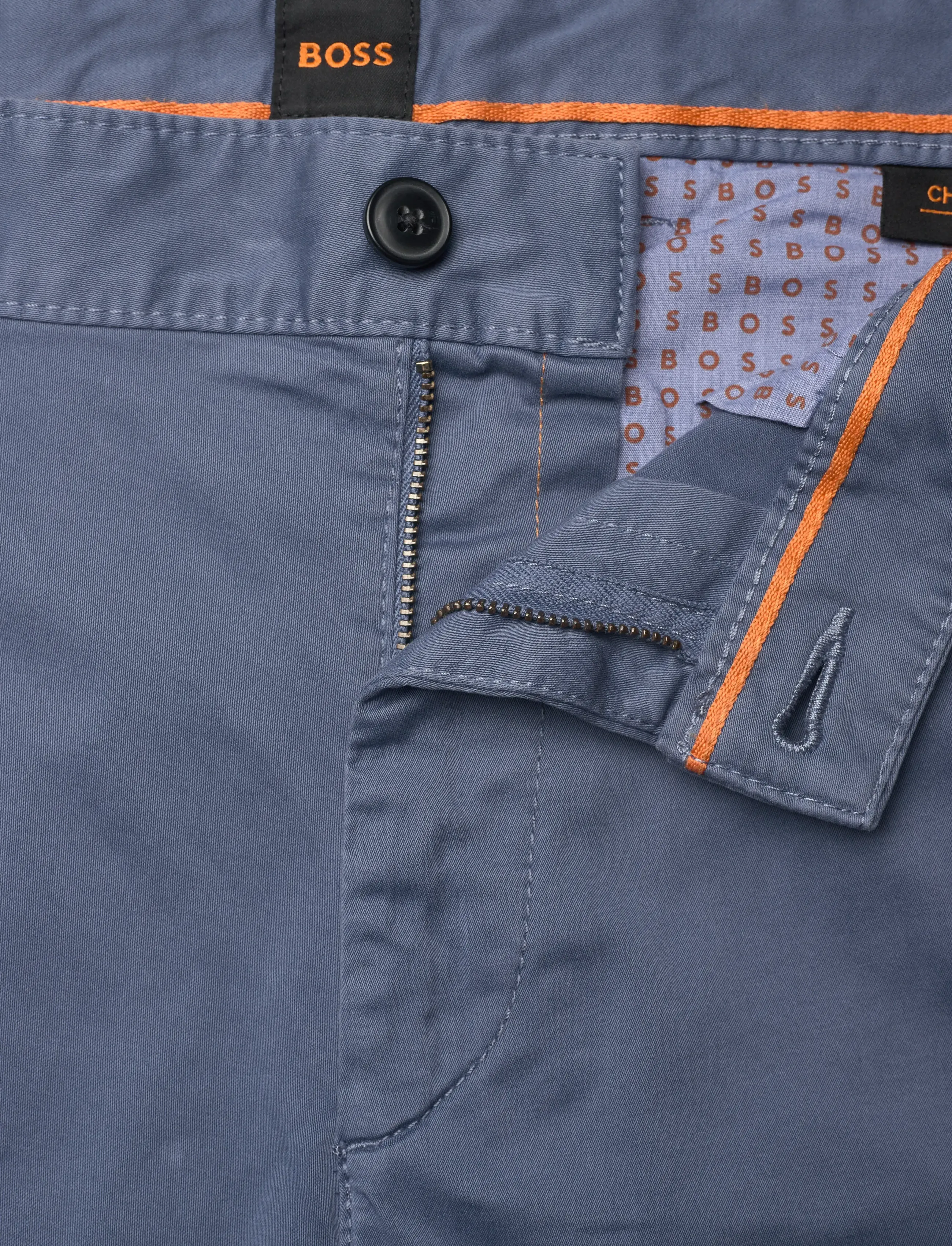 BOSS - Chino_slim - vyrams - open blue - 3