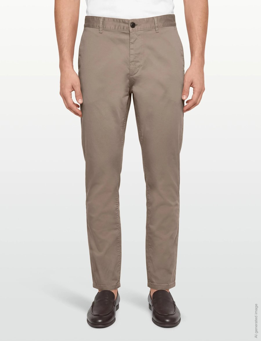 BOSS - Chino_slim - freizeithosen - open green - 3