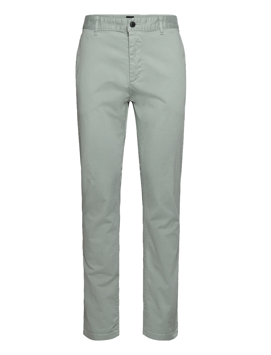 BOSS - Chino_slim - casual byxor - open green - 0