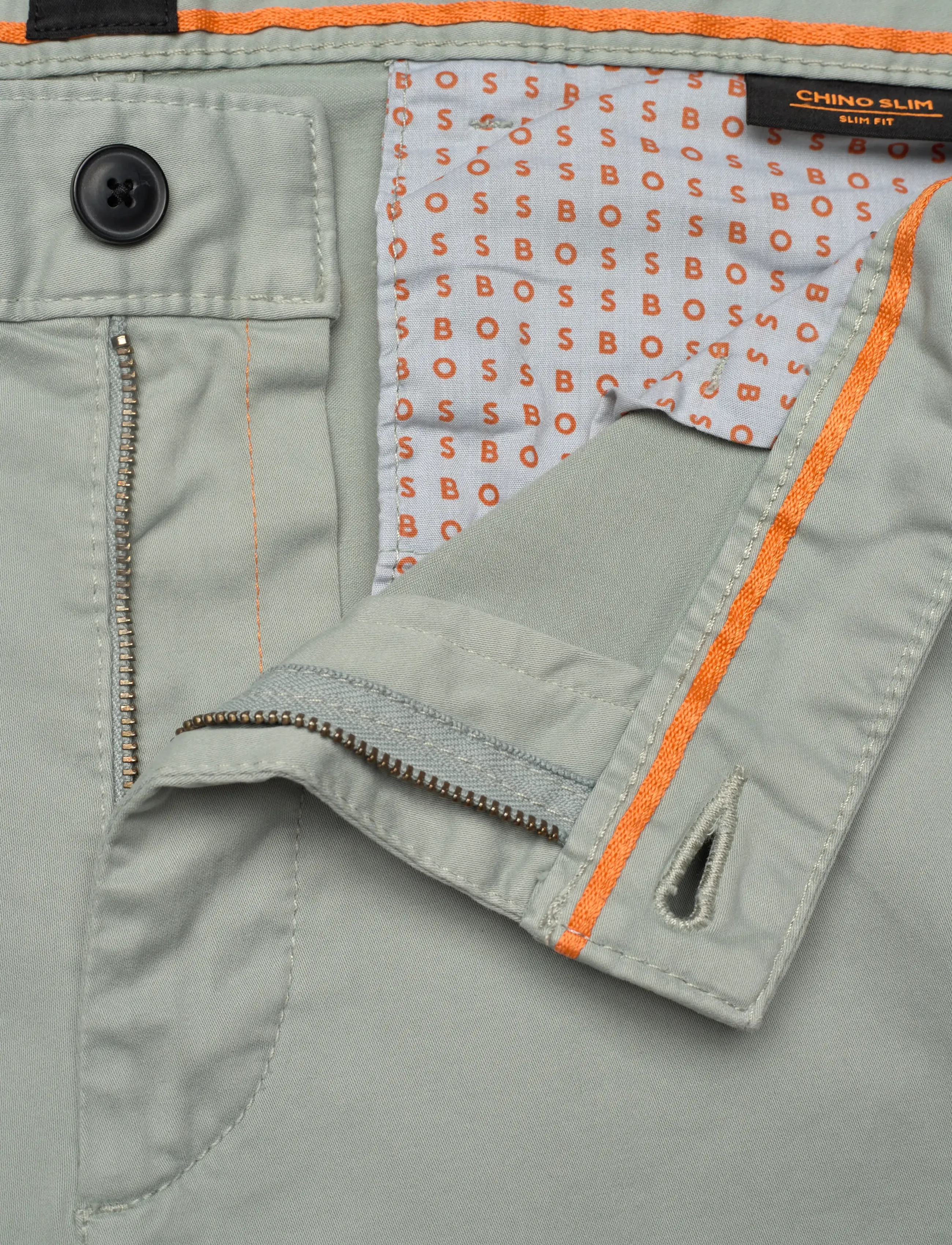BOSS - Chino_slim - casual byxor - open green - 3