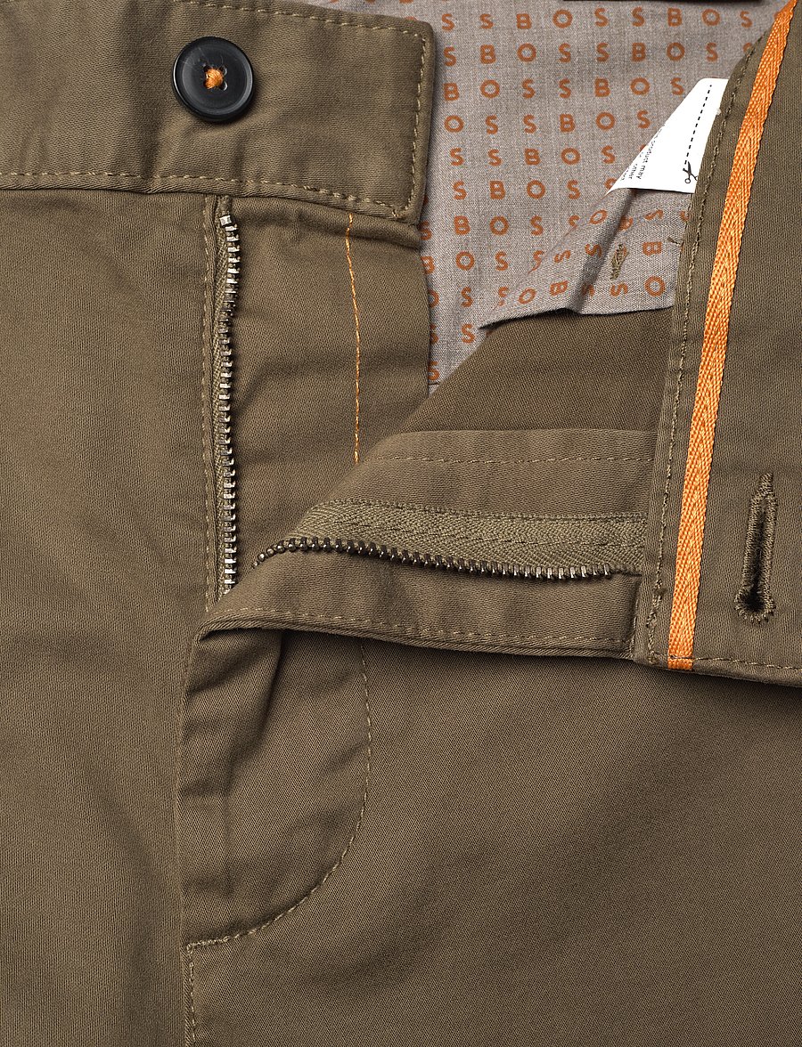 BOSS - Chino_slim - vabaaja püksid - open green - 3