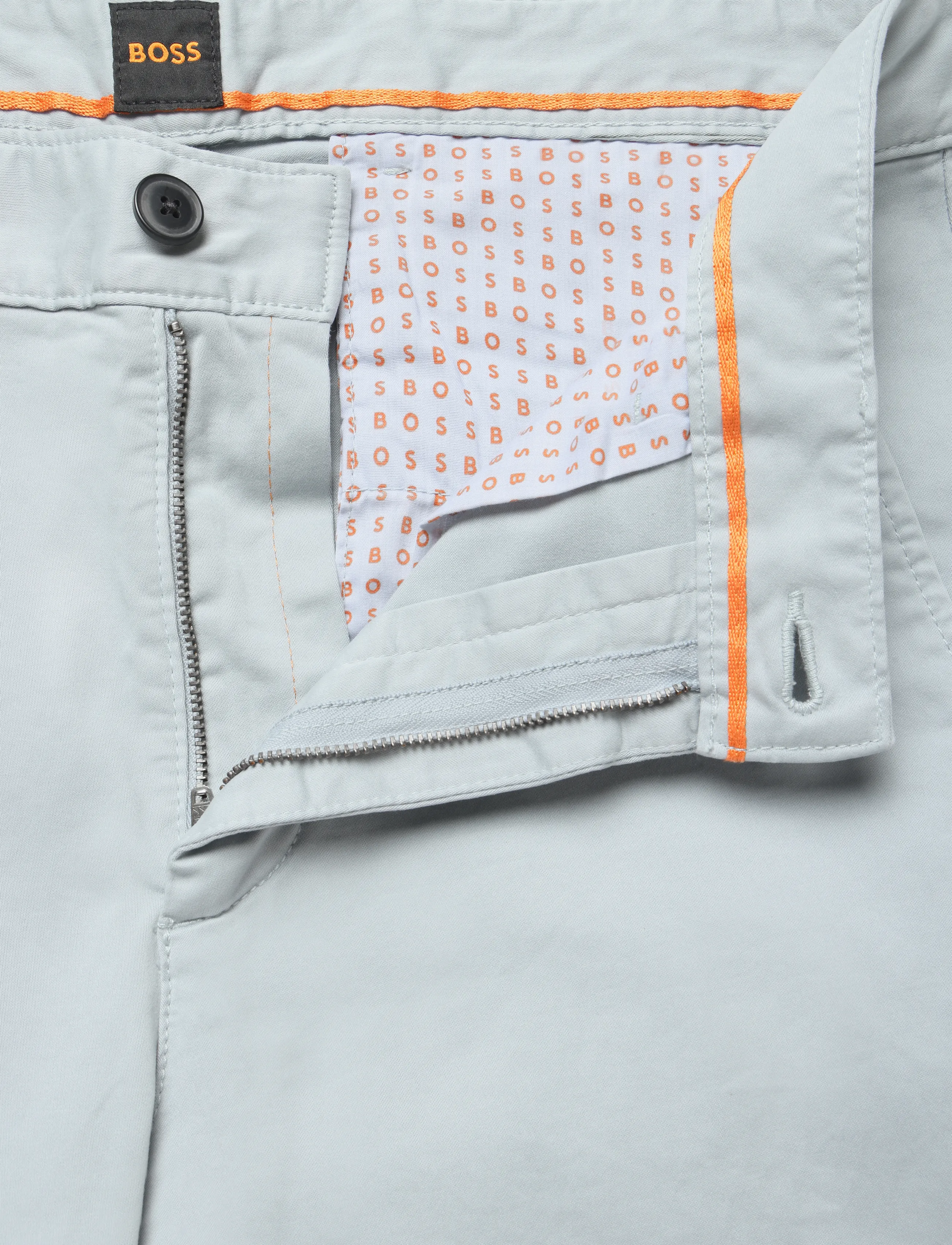 BOSS - Chino_slim - casual trousers - open grey - 3