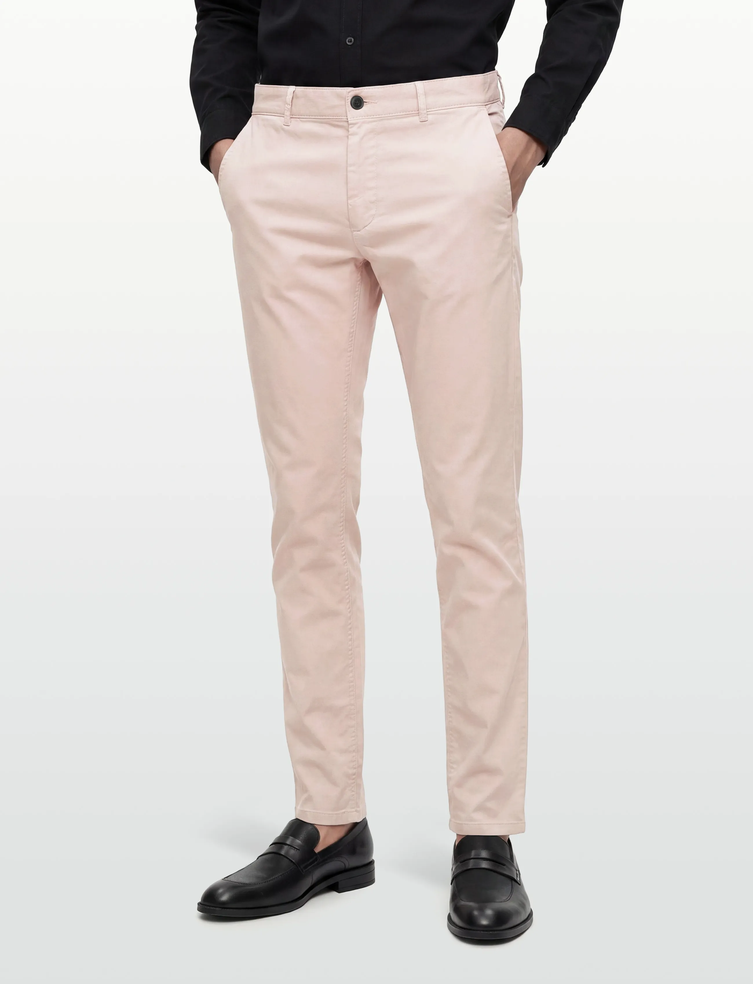 BOSS - Chino_slim - casual bukser - open pink - 3