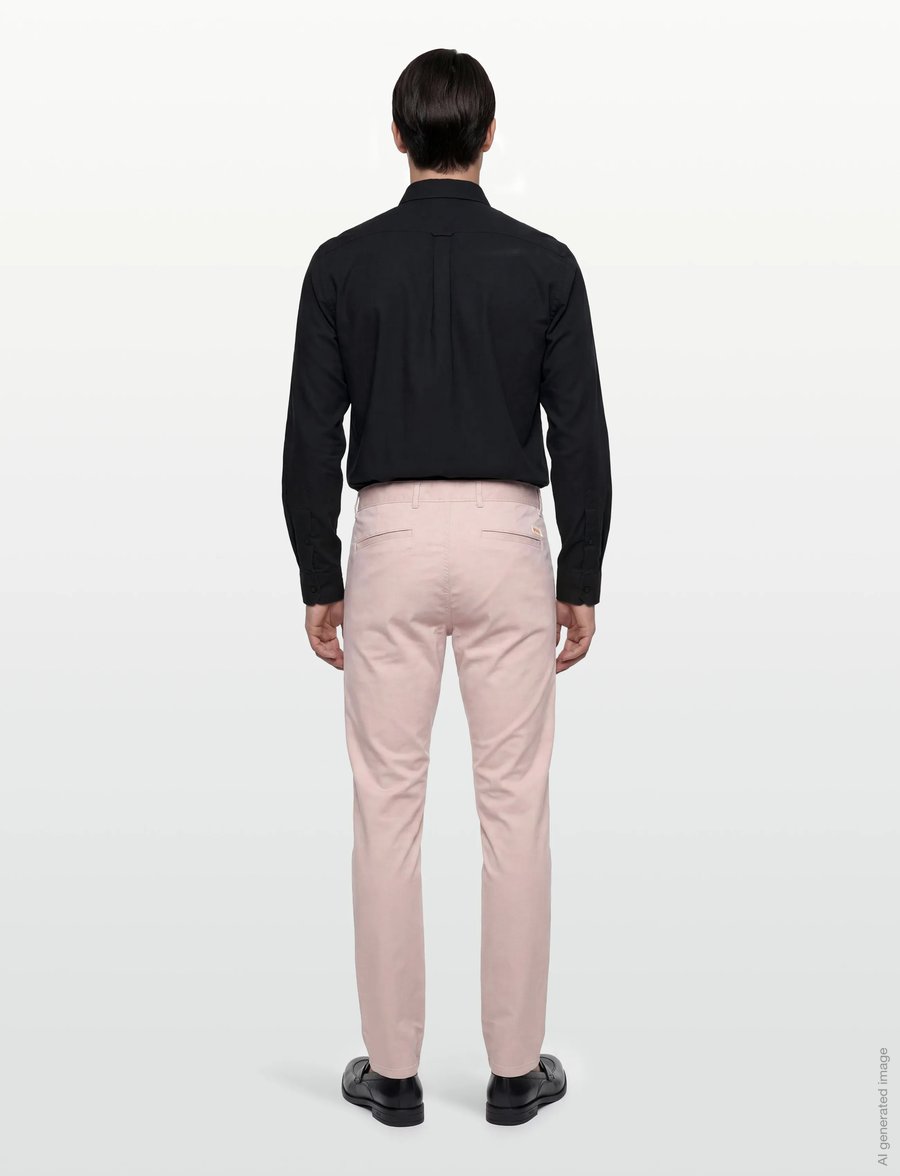 BOSS - Chino_slim - casual bukser - open pink - 4