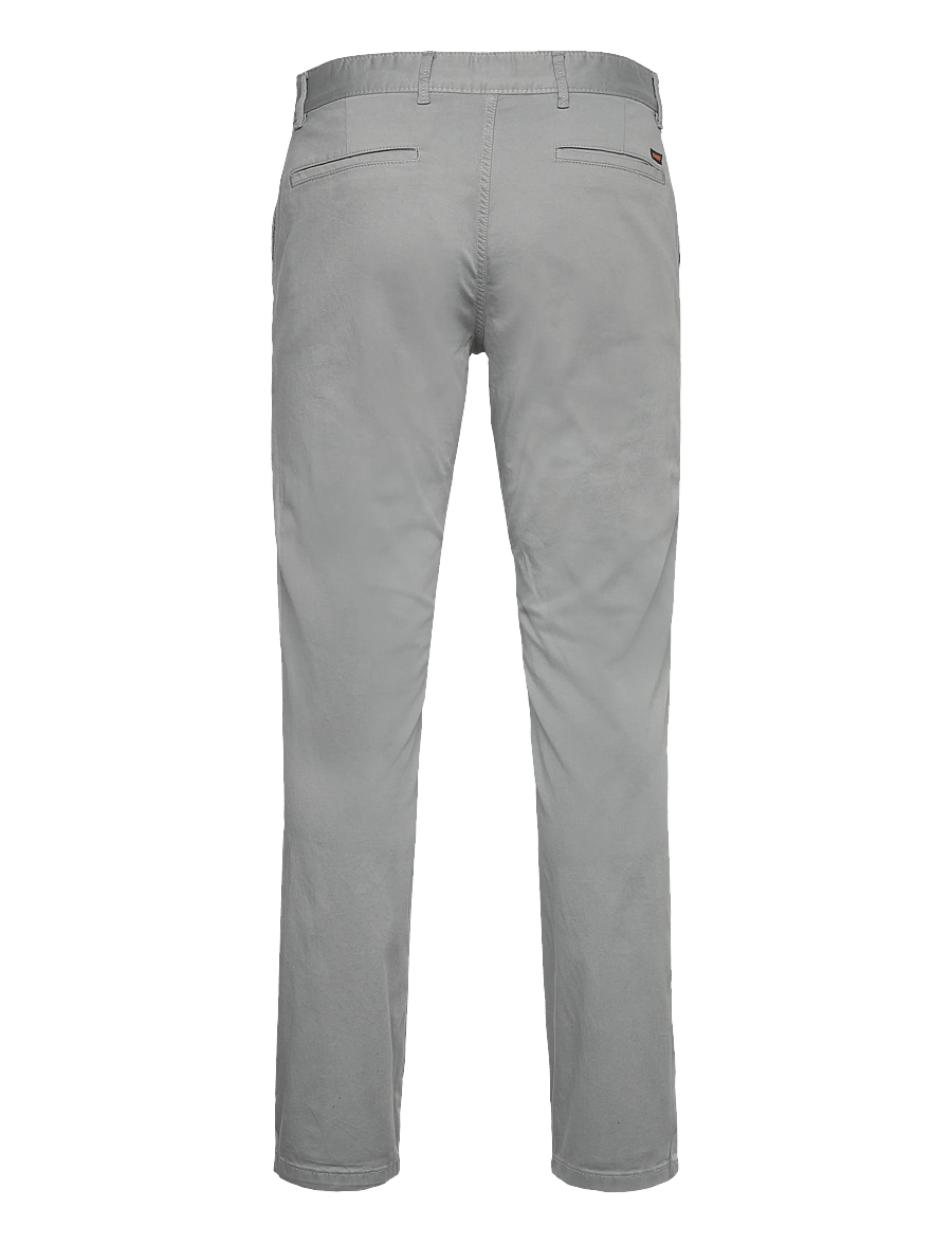 BOSS - Chino_slim - casual - silver - 1