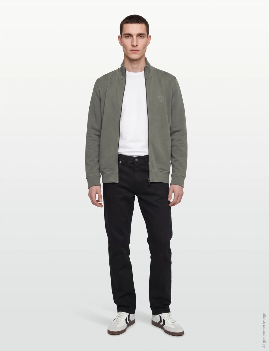 BOSS - Zestart - sweatshirts - open grey - 0