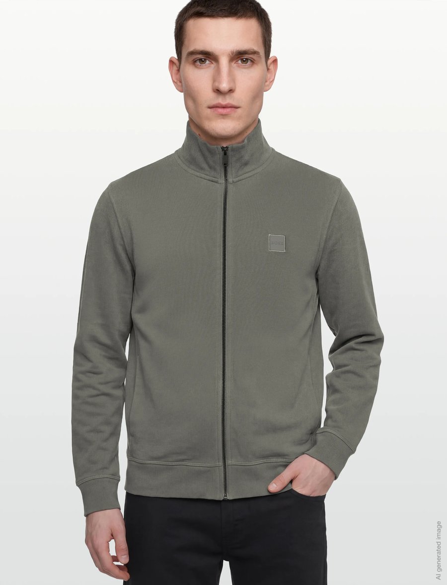 BOSS - Zestart - sweatshirts - open grey - 3