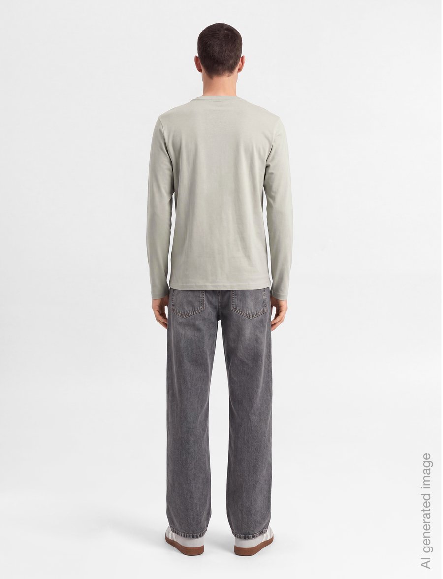 BOSS - Tacks - langærmede t-shirts - light beige - 4